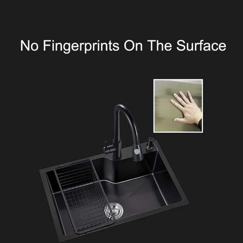 Black Single Bowel Kitchen Sink factory